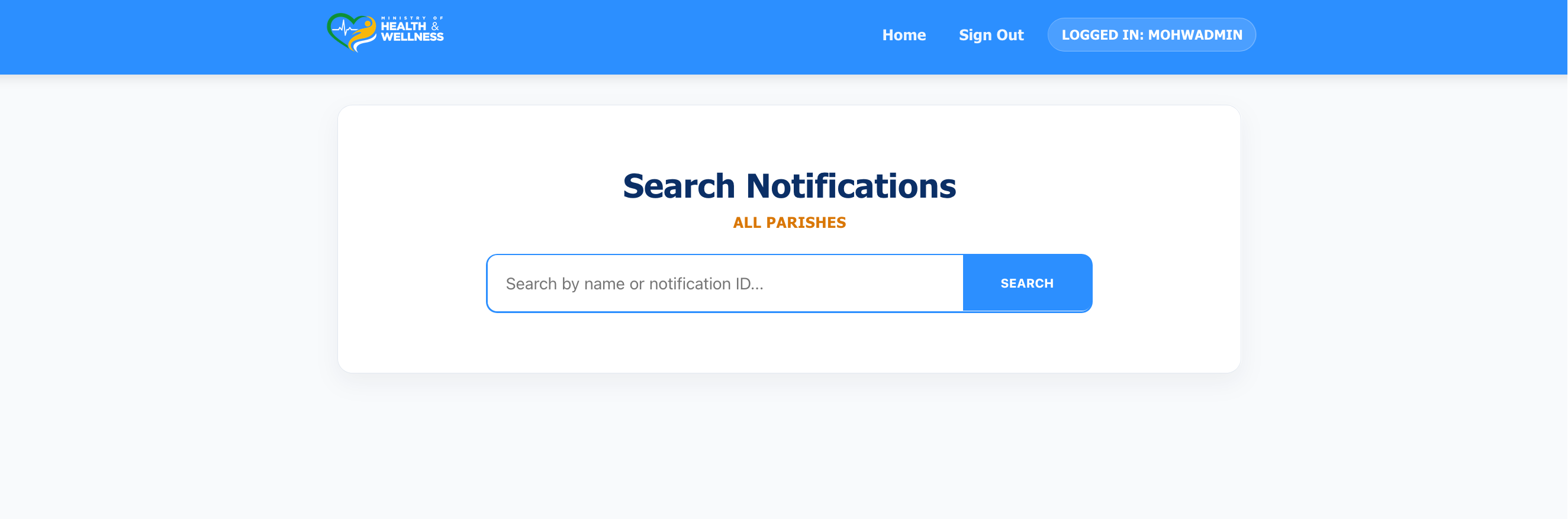 Look Up Class 1 Notification tool